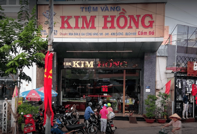 Tiệm vàng Kim Hồng ở Bình Dương