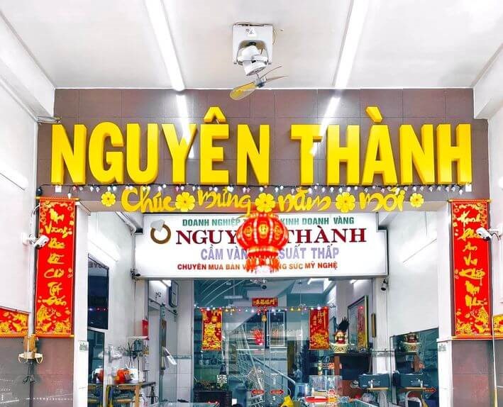 Tiệm vàng Nguyên Thành ở Gò Vấp